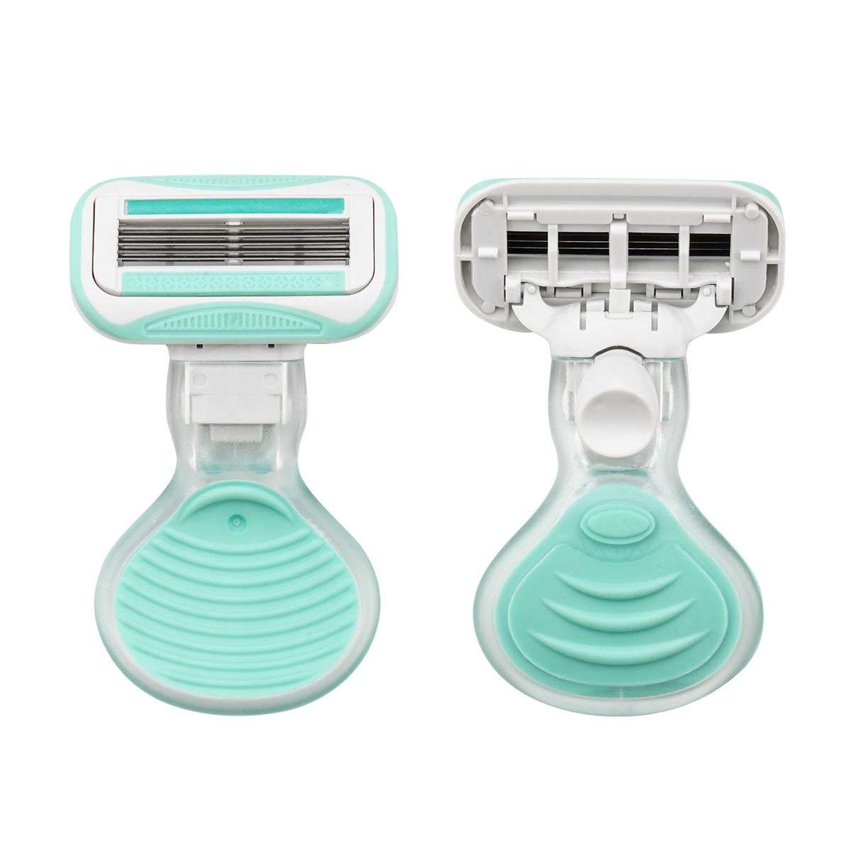 CX-T53 Portable Five Blades Women System Razor con scatola da viaggio