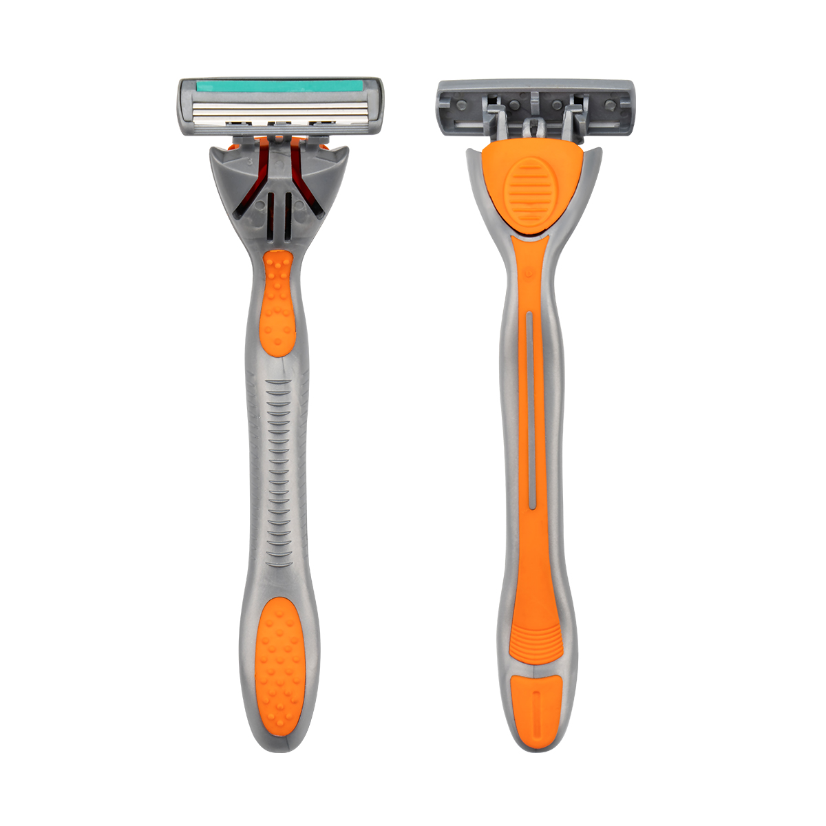 Manico in gomma cx-t41 a tripla lama del viso rasatura da barba per donne