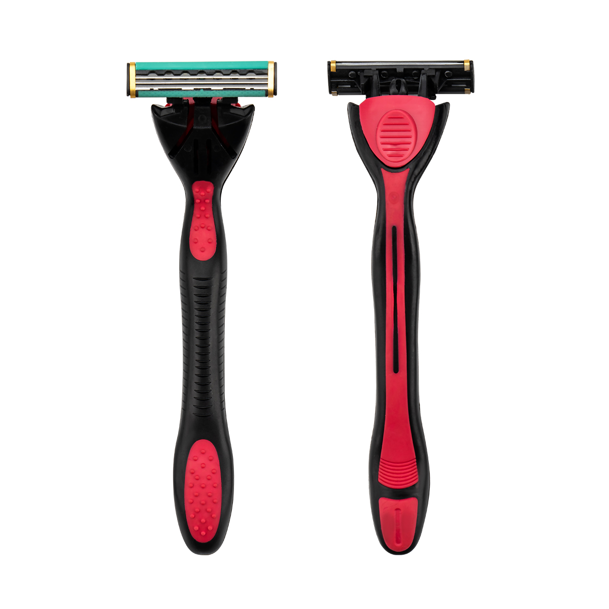 CX-T41-K Triple Blade Women Body Body Reashing Razor con bordo d'oro