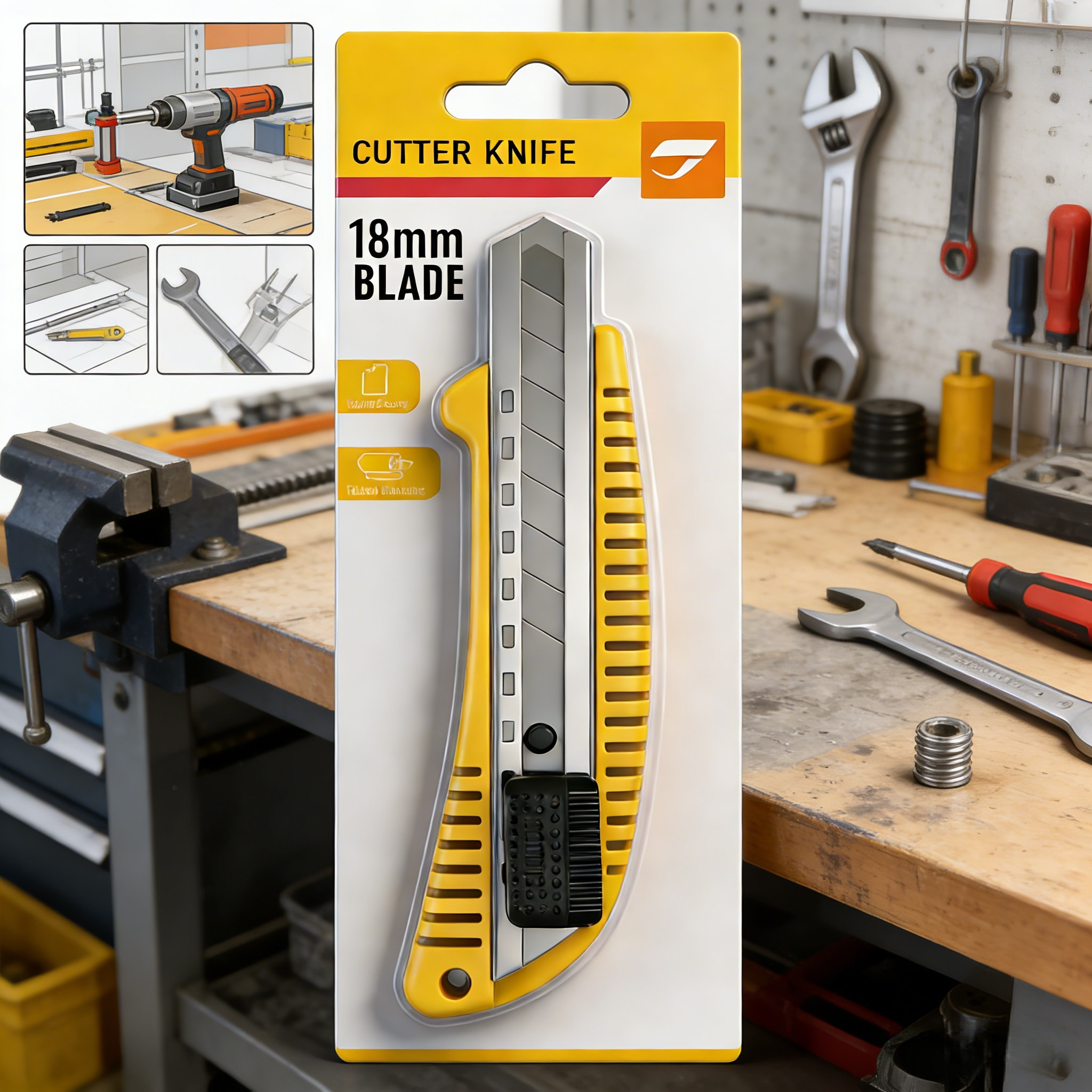 Perché un coltello multiuso professionale da 9 mm è essenziale per il taglio industriale di precisione